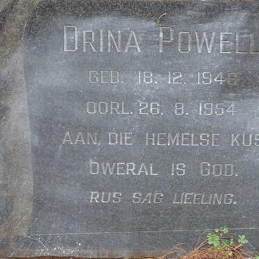 POWELL Drina 1946-1954