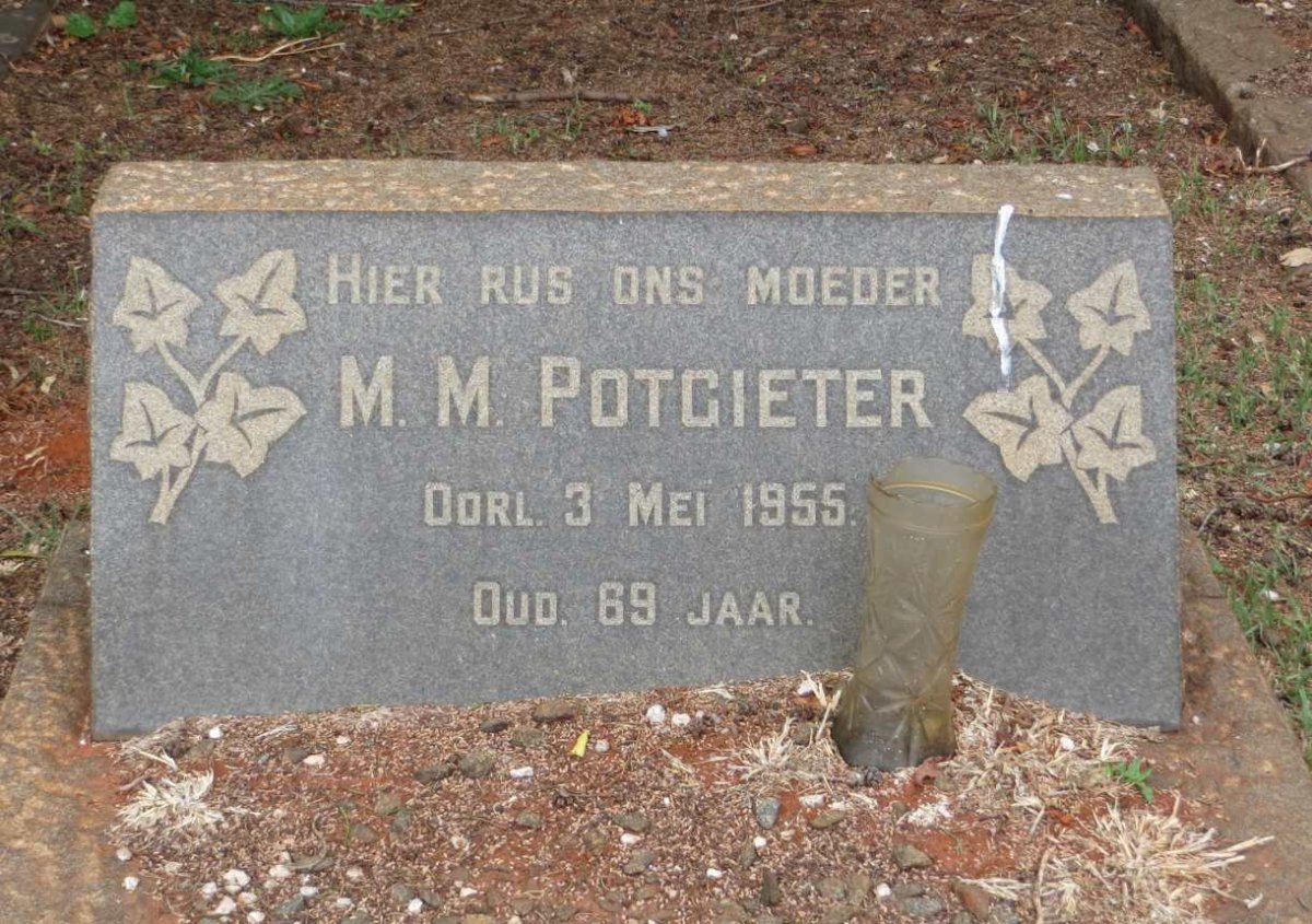 POTGIETER M.M. -1955