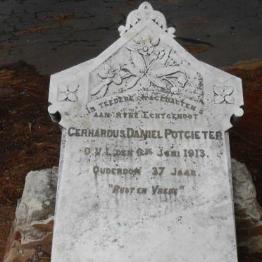 POTGIETER Gerhardus Daniel  -1913