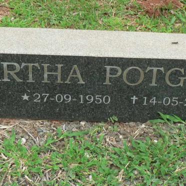 POTGIETER Martha 1950-2003