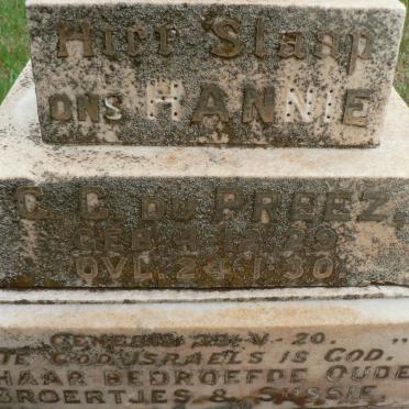 PREEZ C.C., du 1929-1930