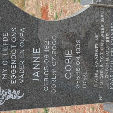 PREEZ Jannie, du 1921-2000 &amp; Cobie 1939-