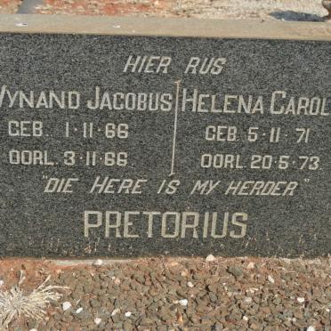 PRETORIUS Wynand Jacobus 1966-1966 :: PRETORIUS Helena Carolina 1971-1973