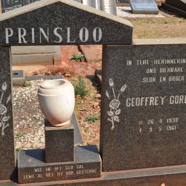 PRINSLOO Geoffrey Gordon 1938-1961