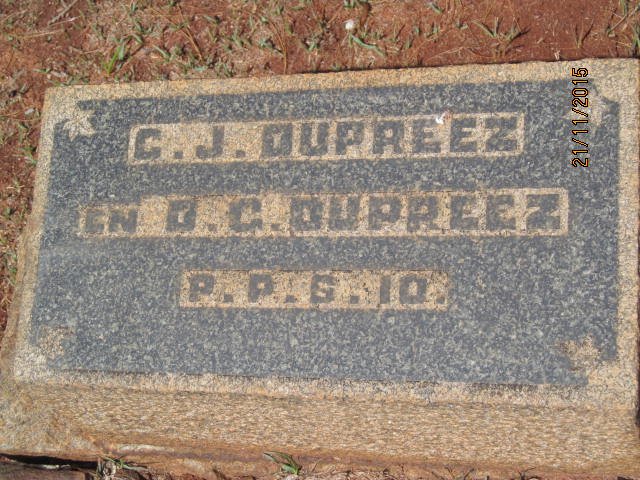 PREEZ C.J., du :: DU PREEZ D.G.