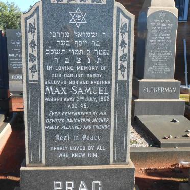 PRAG Max Samuel -1962