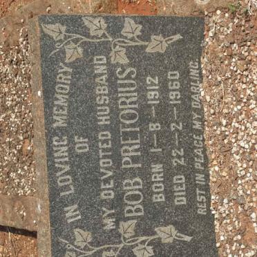 PRETORIUS Bob 1912-1960