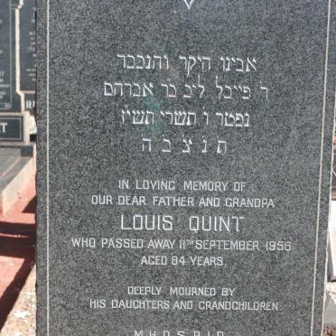 QUINT Louis -1956