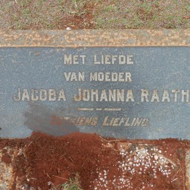 RAATH Jacoba Johanna -?