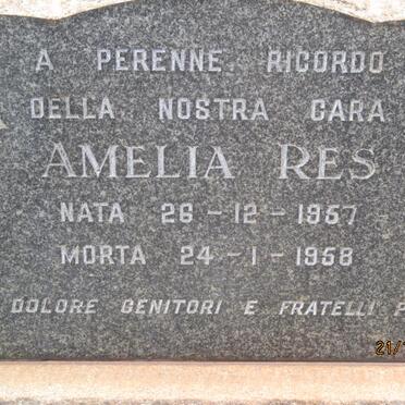 RES Amelia 1957-1958