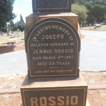ROSSIO Joseph -1907