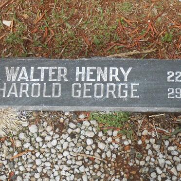 RYDER Walter Henry -1979 :: RYDER Harold George -1989