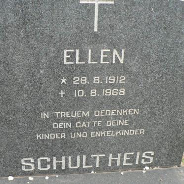 SCHULTHEIS Ellen 1912-1968