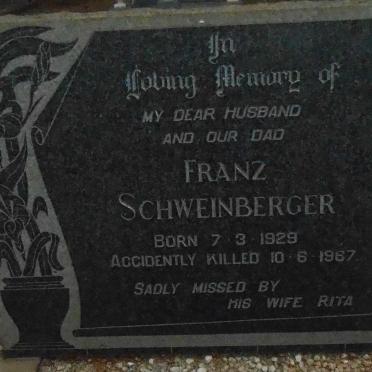 SCHWEINBERGER Franz 1929-1967