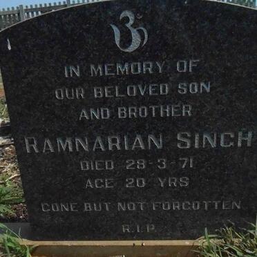 SINGH Ramnarian -1971