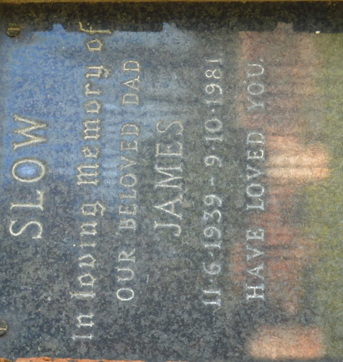 SLOW James 1939-1981