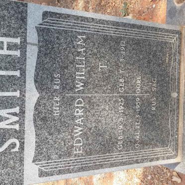 SMITH William T. 1912- :: SMITH Edward 1925-1959