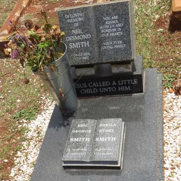 SMITH Eric George 1932-2013 &amp; Sheila Ethel 1936-2006 :: SMITH Neil Desmond 1959-1960