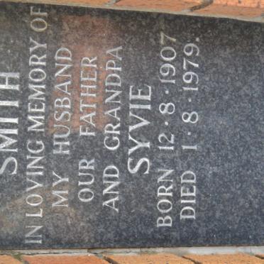 SMITH Syvie 1907-1979