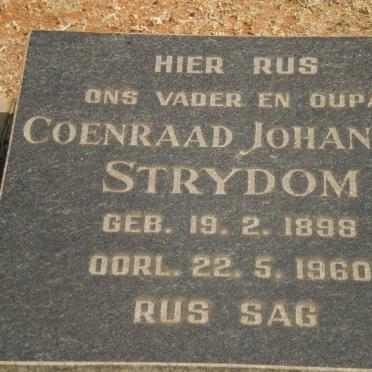 STRYDOM Coenraad Johannes 1898-1960