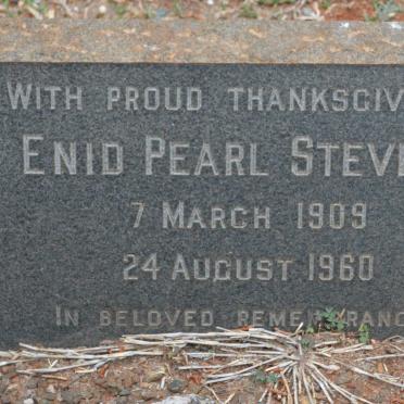 STEVENS Enid Pearl 1909-1960