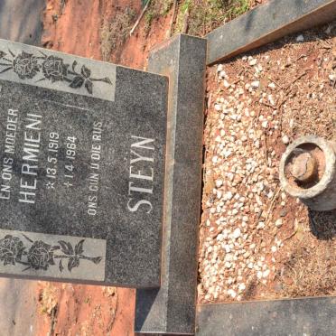 STEYN Francois Alwyn 1919-1964 &amp; Hermieni 1919-1984