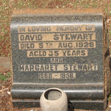 STEWART David -1926 &amp; Margaret 1888-1956