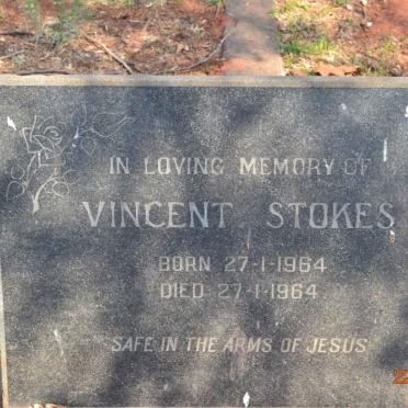 STOKES Vincent 1964-1964