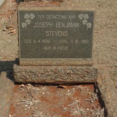 STEVENS Joseph Benjamin 1896-1960