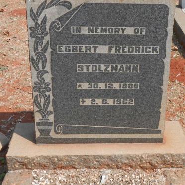 STOLZMANN Egbert Fredrick 1888-1962