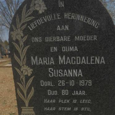 STEYN Marthinus Jacobus Dewald -1961 & Maria Magdalena Susanna -1979