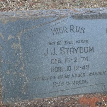 STRYDOM J.J. 1874-1949