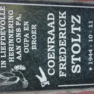 STOLZ Coenraad Frederick 1944-2014