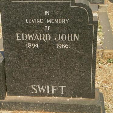 SWIFT Edward John 1894-1966