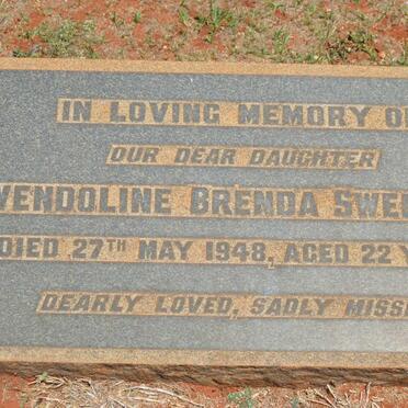 SWEETMAN Gwendoline Brenda -1948