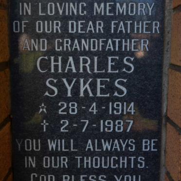 SYKES Charles 1914-1987