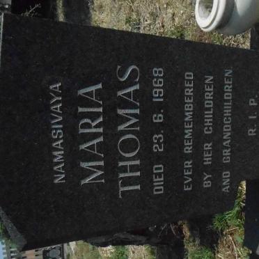 THOMAS Maria -1968
