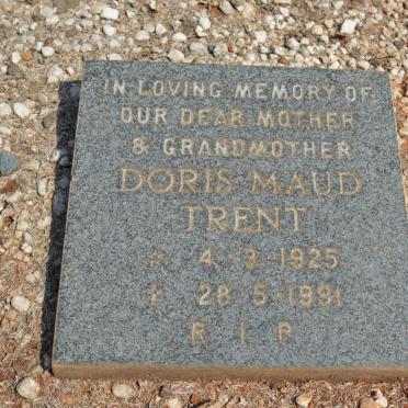 TRENT Doris Maud 1925-1991