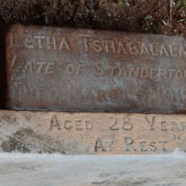 TSHABALALA Letha -1918