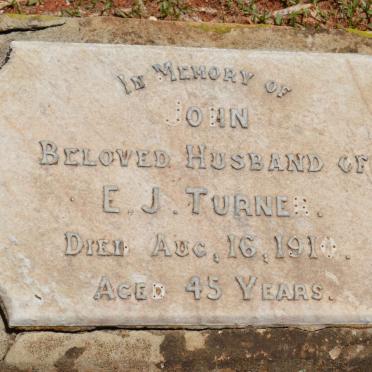 TURNER John -1910