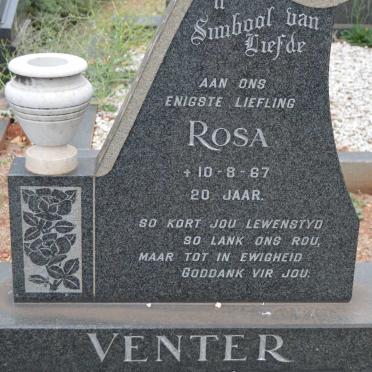 VENTER Rosa -1967