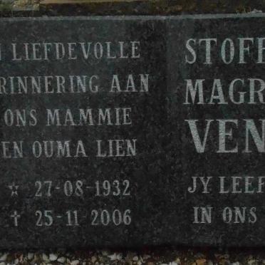 VENTER Stoffelina Magrietha 1932-2006