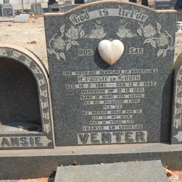 VENTER Fransie 1941-1951 :: VENTER Louis 1942-1951