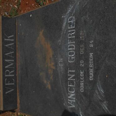 VERMAAK Vincent Godfried -1991