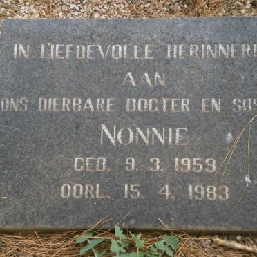 VERSTER Nonnie 1959-1983