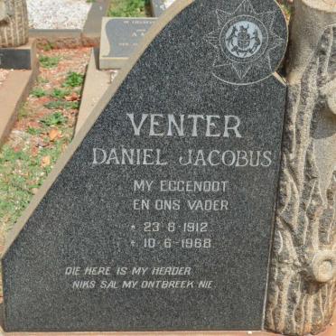 VENTER Daniel Jacobus 1912-1968