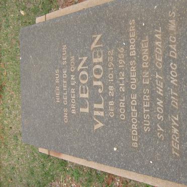 VILJOEN Leon 1932-1956