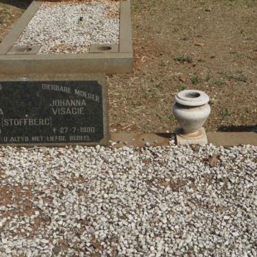 VISAGIE Cornelius Johannes 1894-1960 &amp; Martha Johanna Susanna STOFFBERG 1899-1980