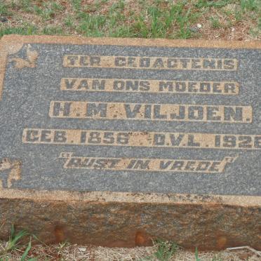 VILJOEN H.M. 1856-1926