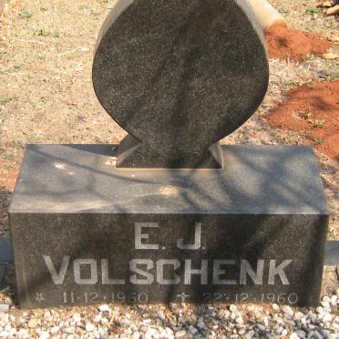VOLSCHENK E.J. 1960-1960